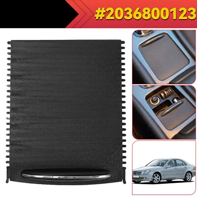 Copertura console centrale avvolgibile per Mercedes Classe C W203 CL203 S203 2036800123 - Immagine 1 di 4