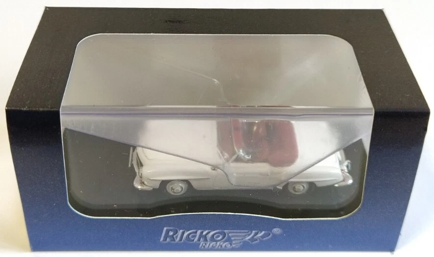 Ricko Brekina 1/87 H0 Mercedes Benz 190SL Bianco 38293 - Immagine 1 di 1