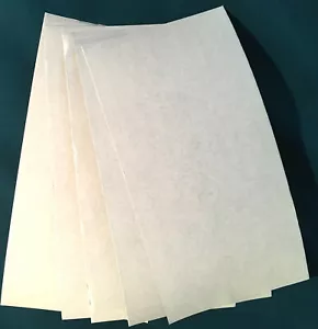 5 Stück selbstklebendes Fischpapier 0,010 Zoll x 5 Zoll x 10 Zoll Batterie DUNKLE FARBE Fischpapier Kaufen USA - Bild 1 von 3