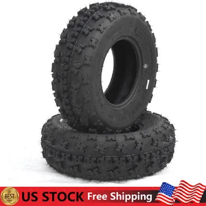 2PC ATV Tires 22x7-10 6 Ply TL ATV/UTV Tires Trail Sand Mud Off-Road All Terrain - Picture 1 of 6