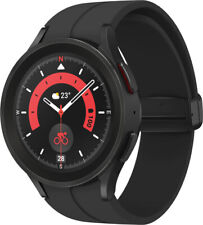 Купить Samsung Galaxy Watch5 Pro LTE Smartwatch 45mm R925 Sport Band Black M/L Neu OVP