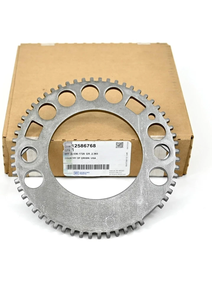 Genuine GM 58X Crankshaft Reluctor LS2, LS3 4.8L, 5.3L, 5.7L, 6.0L 58 12586768   - Image 1 of 1