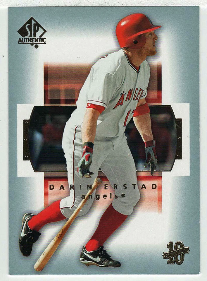 Darin Erstad - Anaheim Angels - 2003 Upper Deck SP Authentic Baseball # 1 Mint - Image 1 of 1