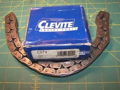 Cadena de distribución del motor Clevite C374 62 eslabones para AMC y Ford y Mercury 1986-1998 Foto 1 de 4