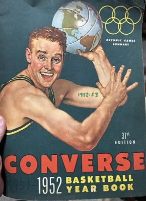 Anuario de baloncesto Converse 1952 NBA College High School Foto 1 de 4
