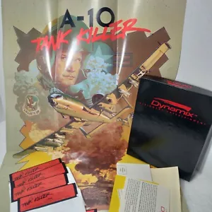 A 10 Tank Killer PC Gaming 1991 Dynamix Box falta estuche - Imagen 1 de 6