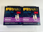Filtrete 3M Hoover Y & Z Vacuum Bags 6 Pack Pet Odor Absorber Micro Allergen NEW