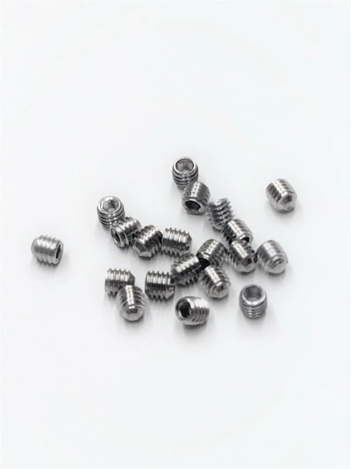 Stainless Steel 3x3mm Cup Point Set Screw 20pk HPI Z700 ARRMA ARAC9900 NEW - Image 1 of 1