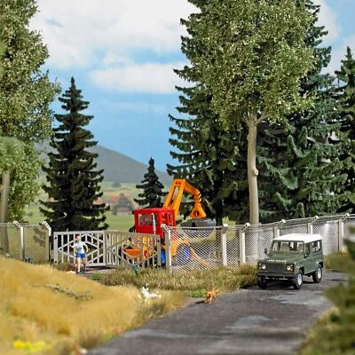 Busch H0 1019 LPG Zaun mit Tor - Bild 1 von 2