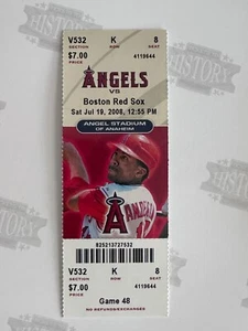 Boleto 2008 Boston Red Sox at LA Angels 19/07/08 K-Rod Save - Imagen 1 de 1