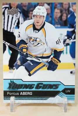 2016-17 Upper Deck Young Guns #211 Pontus Aberg - Nashville Predators RC - Image 1 of 2