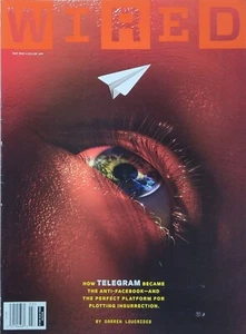 HOW TELEGRAM BECAME THE ANTI-FACEBOOK March 2022 WIRED Magazine - Bild 1 von 1