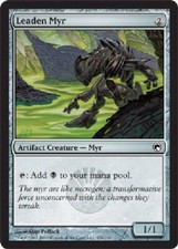 LEADEN MYR Scars of Mirrodin MTG Magic the Gathering Cards DJMagic