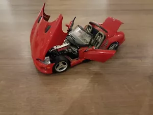 Bburago | Dodge Viper RT/10 | Scale 1/18 | Red | 1996 | Made In Italy - Picture 1 of 18