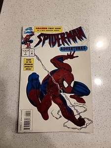 Spider-Man Adventures #1 Foil Embossed White Cover (1994) Comic Spiderman - Bild 1 von 13