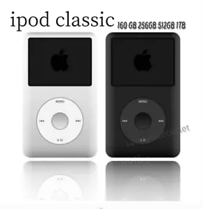 ✅Nuovo Apple iPod Classic 7° 160GB 256GB 512GB 1TB Generazione Miglior Regalo✅ - Foto 1 di 14