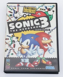 Sonic The Hedgehog 3 - Original Sega Mega Drive MD JP Japan Reg Card - Complete - Picture 1 of 8