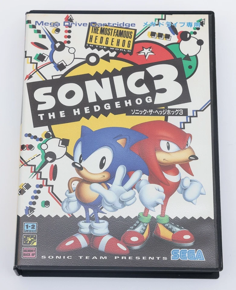 Sonic The Hedgehog 3 - Original Sega Mega Drive MD JP Japan Reg Card - Complete - Image 1 of 4