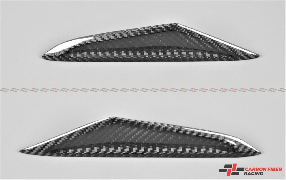 Inserciones de subchasis Triumph Street Triple 765 R, S 2017-19 (grandes) 100 % fibra de carbono Foto 1 de 4