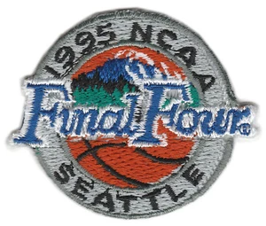 1995 FINAL FOUR NCAA COLLEGE BASKETBALL VINTAGE 2.25" PATCH UCLA BRUINS CHAMPS - Picture 1 of 1