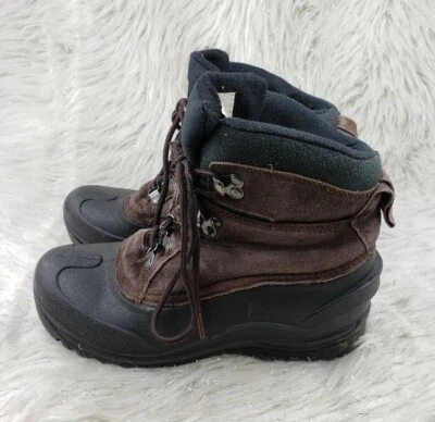 Botas de inverno masculinas ITASCA ICE BREAKER 642059 marrom impermeável 3M Thinsulate tamanho 5 - Imagem 1 de 4
