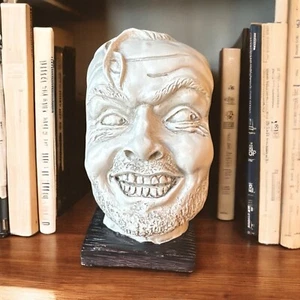 Scultura della Biblioteca Fermalibri Lucente Ecco Johnny Portalibri Statua - Foto 1 di 10