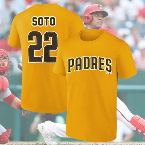 Hot! Juan Soto #22 San Diego Padres 2023 Player Number T-Shirt Gift Fan S-3XL Cover