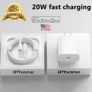 20W Ungrade Super Fast Charger Type C For iPhone 14 13 12 11 Pro Max Xs XR X 8 6 - Picture 1 of 22