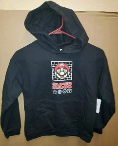New Super Mario Hooded Sweatshirt 10/12 - Picture 1 of 2