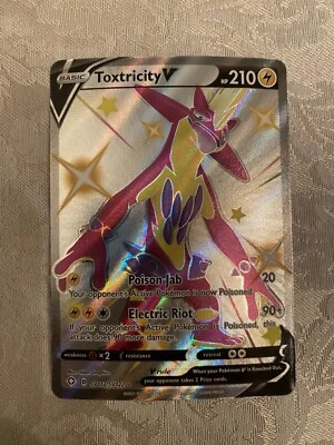 Toxtricity V 182/192 Rebel Clash Ultra Rare Holo - Image 1 of 3