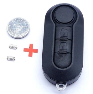 Klapp Schlüssel Gehäuse FIAT SIP22 ROHLING 2 Tasten Ducato Iveco BOXER JUMPE2 - Bild 1 von 3