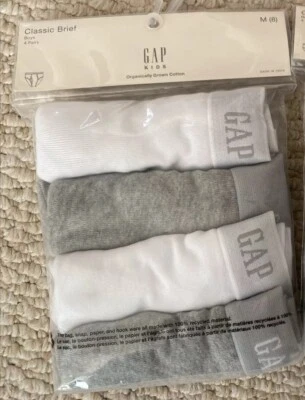 NWT GAP KIDS 1 Pack Boys Organic Cotton Briefs 4-Pack)-size XSmall (4/5) - Image 1 of 3