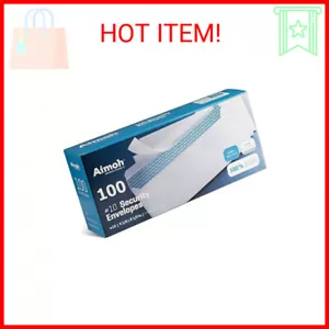 #10 Security Tinted Self-Seal Envelopes - No Window - EnveGuard, Size 4-1/8 X 9- - Picture 1 of 2