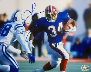 Thurman Thomas Buffalo Bills Autographed Signed 8x10 Photo w/ AAA COA - Picture 1 of 4