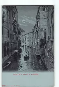 Vecchia cartolina d'epoca Venezia Italia VENEZIA Rio di S Canciano - Foto 1 di 2
