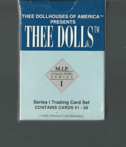 THEE DOLLHOUSES OF AMERICA PRESENTS~THEE DOLLS~1992~TRADING CARDS~FACTORY SEALED - Picture 1 of 4