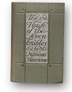 Antique Nathaniel Hawthorne The House of The Seven Gables 1899 Vol II Hardcover - Picture 1 of 7