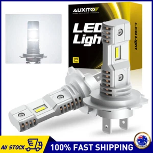 AUXITO 2X H7 LED Headlight Globes 24000LM 500% Bright H/Low Beam Plug and Play - Picture 1 of 12