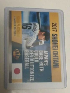 Shohei Ohtani 2017 RC Rookie Japan's Babe Ruth Revoltionaize MLB LA Angels MVP f - Bild 1 von 16