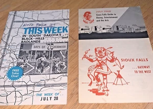 1968 This Week in SOUTH DAKOTA'S BLACK HILLS AND BADLANDS / SIOUX FALLS Guide - Picture 1 of 12