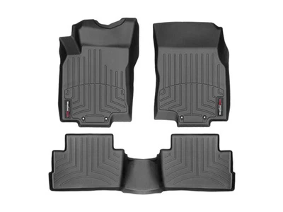 Forro de piso WeatherTech para Nissan Rogue Sport 2017-2022 - 1ª y 2ª fila, negro Foto 1 de 4