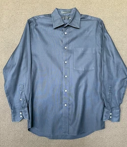 Royal Oxford Cloth, Express button down shirt Size Small  Navy Blue - Picture 1 of 6