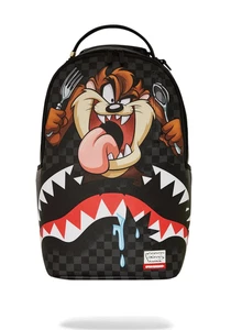 SPRAYGROUND LOONEY TUNES TAZ EAT SHARK RUCKSACK B7785 NEU IN TASCHE mit Etikett - Bild 1 von 7