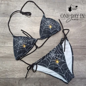 Charmleaks Adjustable Triangle Bikini Swimsuit Size M - Picture 1 of 3