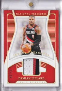 2021-22 Panini National Treasures Jersey Treasures Patch /25 Damian Lillard - Bild 1 von 2