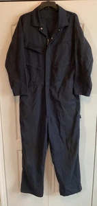 Craftsman Coveralls Work Carpenter Mechanic Blue Zip Up Sz XL Michael Myers - Picture 1 of 7