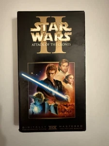 Star Wars Episode II Attack of the Clones VHS THX Mastered 2002 Original - Picture 1 of 4
