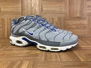 RAREš„ Sz 13 - Nike Air Max Plus Wolf Grey Royal Blue 604133-094 Men's Shoes - Picture 1 of 11