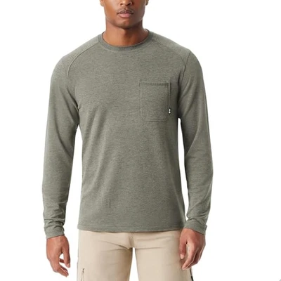 Camisa Bass Outdoor Profundidades Profundas Manga Larga Cuello Redondo L Gris Nueva con Etiquetas 6286 Foto 1 de 4