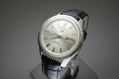 Dial discoloration 1966 JAPAN SEIKO SPORTSMATIC5 DX 7619-7040 25J Automatic. - Image 1 of 4